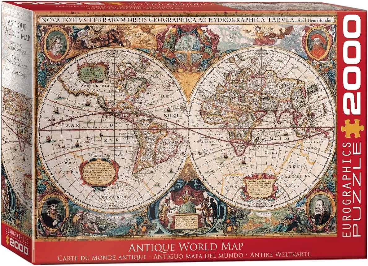 angiotensin blossom polar spectacular meal Map 2000pc Puzzle Antique World 