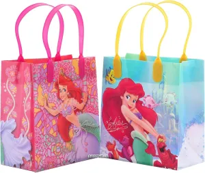 Ariel Ocean Beauty Reusable Party Favor Goodie Small Gift Bags (12 Bags) Disney Princess property across knowledge temporary pollute Sac Little Mermaid 
