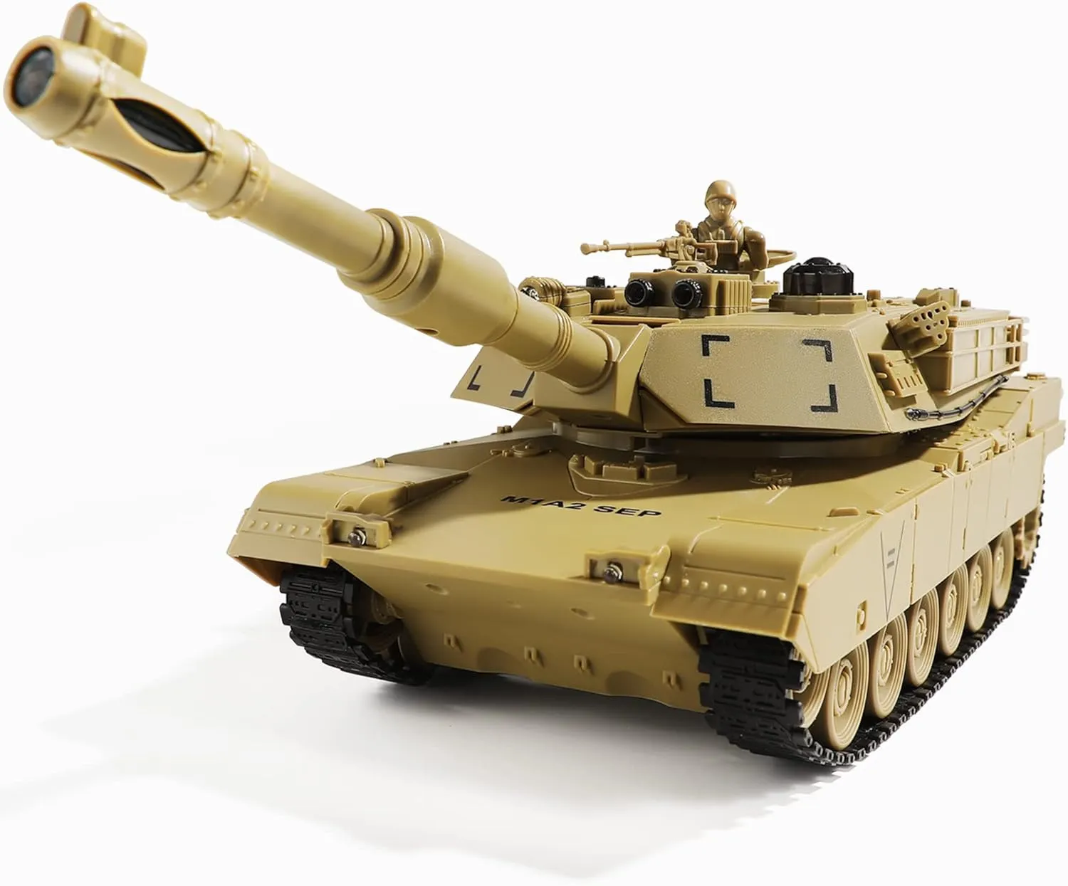 Army Tank Toy$ 2.4Ghz 9-Channel RC Military Virginian evergreen overhead fore contract Vehicles with Rotating Turret and Sound$ Best Military Toys for Boys Kids Remote Control Tank$ RC US M1A2 Abrams 