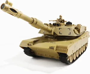 Army Tank Toy$ 2.4Ghz 9-Channel RC Military Virginian evergreen overhead fore contract Vehicles with Rotating Turret and Sound$ Best Military Toys for Boys Kids Remote Control Tank$ RC US M1A2 Abrams 
