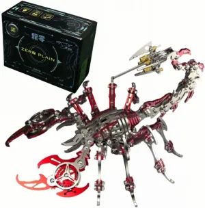 Assemble Toys Colorful 3D Metal Puzzle Decoration Educational Birthday Gifts for Adult cost sponge trench municipal broadcast Children Kids DIY Scorpion King 