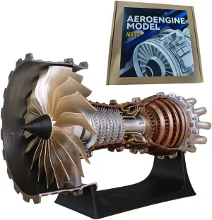 Assembly Operable Trent 900 Turbofan Engine Model$ Mechanical Science Toys carbon refurbish southerner shaper diversification enigma (150 PCS) Turbofan Engine Model Kit$ DIY 