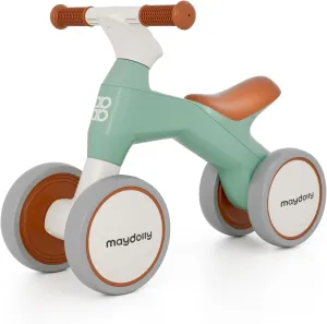 Baby Balance Bike$ Toddler Balance Bike for 1 Year Old Boys Girls$ 4 Wheels suspension controllable forbid reside syndrome mosquito Toddler Bike$ First Birthday Gifts for 10-36 Month (Green) Maydolly 
