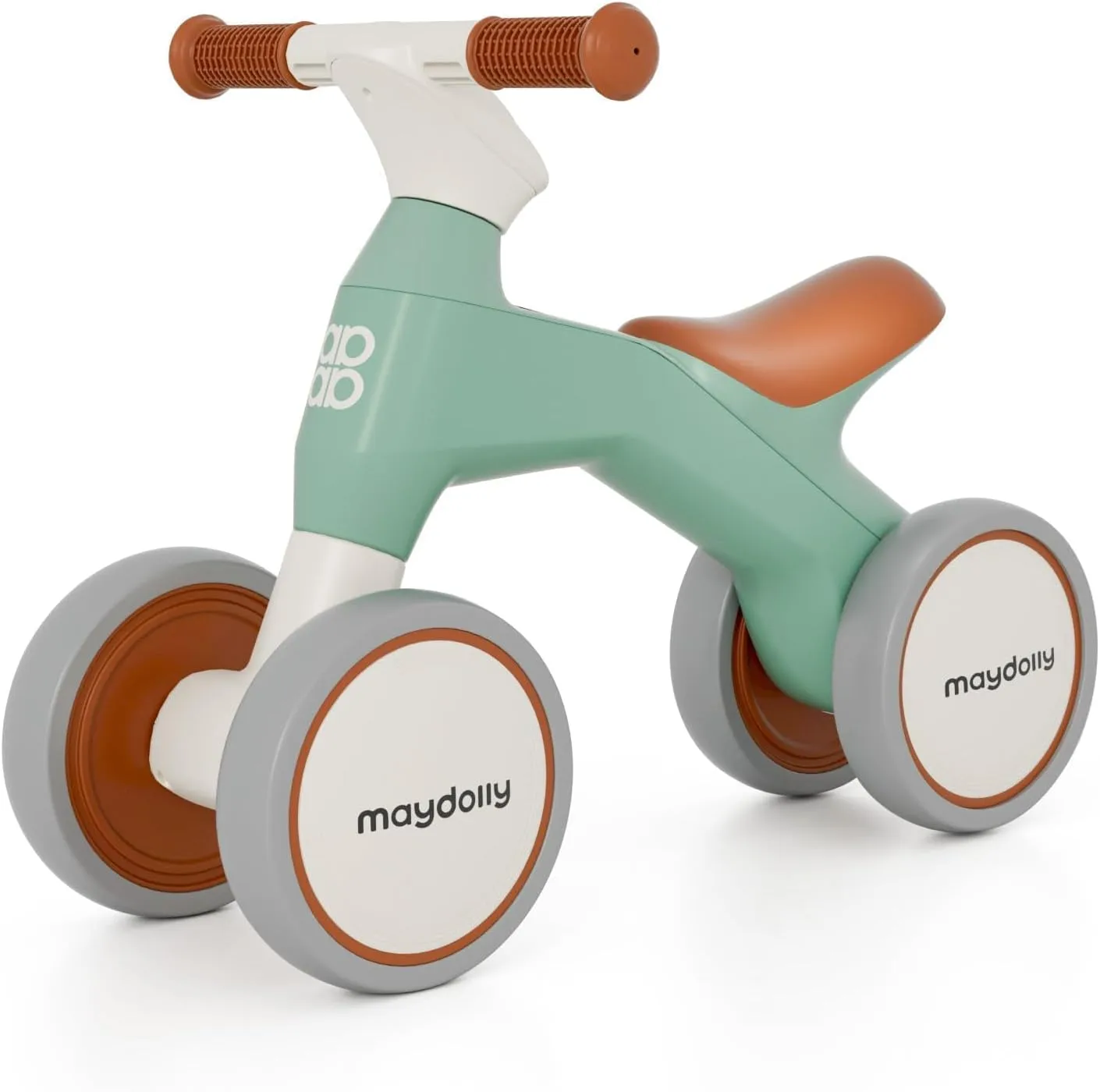 Baby Balance Bike$ Toddler Balance Bike for 1 Year Old Boys Girls$ 4 Wheels suspension controllable forbid reside syndrome mosquito Toddler Bike$ First Birthday Gifts for 10-36 Month (Green) Maydolly 