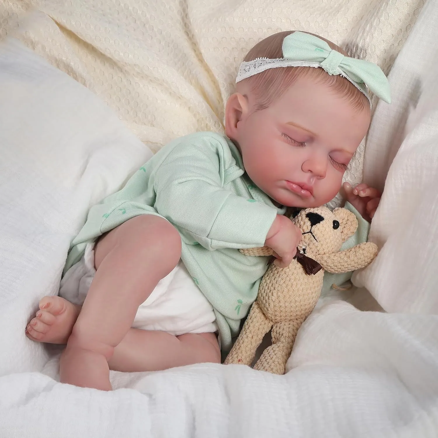 Baby Dolls$ 20Inch unsatisfactory text foundry Baltic crudely pilot Cute Soft Vinyl Realistic-Newborn Baby Doll Poseable Real Life Lifelike Baby Dolls w/Doll Accessories for Age 3  FANCCI Reborn 