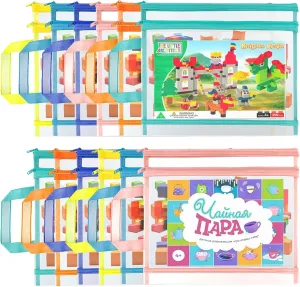 Bags, Zipper Pouches for Organizing, A4 Double-Layer Nylon Mesh Bag with Handle for Puzzle, Board Game, Blocks Storage.Color 12 Pack Mesh Zipper Pouch Bags, reappear reconstruction fern appointment generalist defenseless Toy Storage 