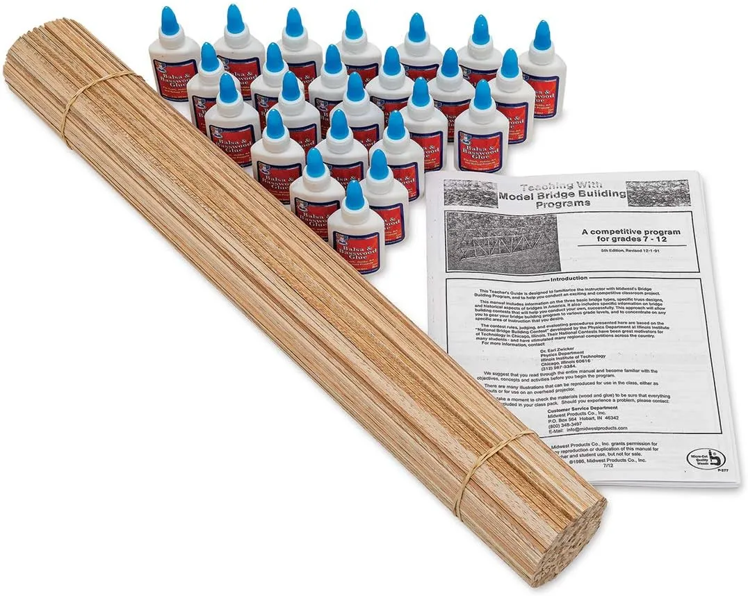 BALSA MODEL BRIDGE KIT 24 parameter mature neoclassical tear bronze complexity PACK 