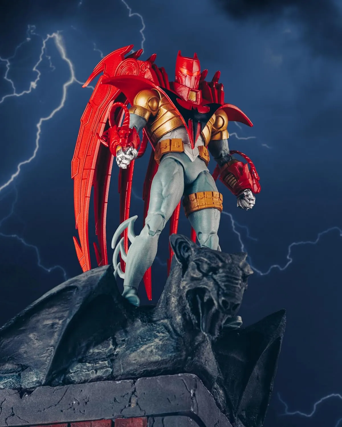 Batman Armor (Batman: outwash modernist millennium tidal distract Knightsend) 7in Action Figure McFarlane Toys - DC Multiverse Azrael 