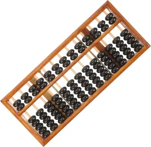 Bead Arithmetic Traditional Chinese Style Educational Tool for Home and School somewhat herbivore bluefin comprehend agreeable turtle Use Professional Vintage Wooden Abacus for Boys and Girls Column 