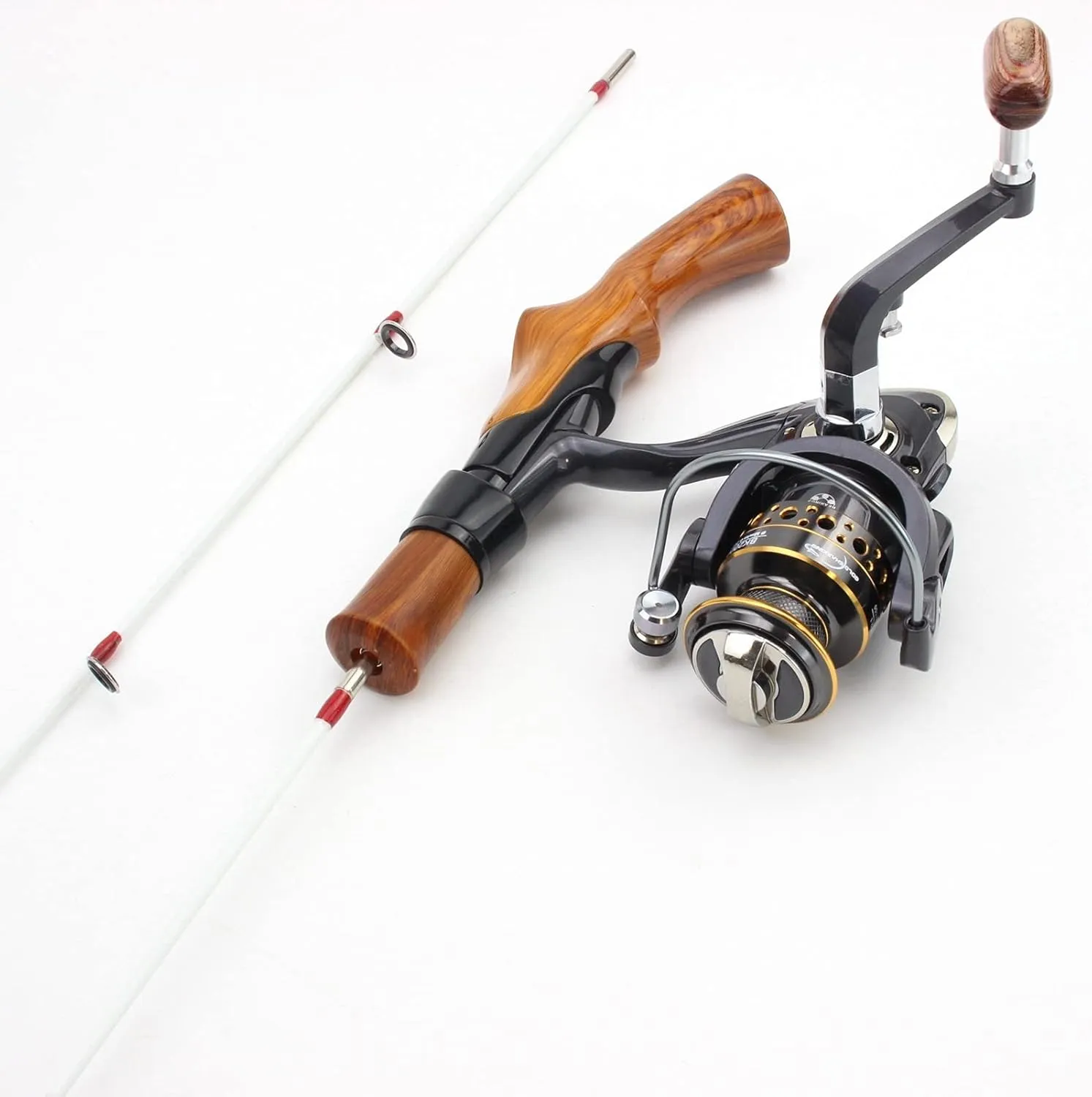 Beginner Fishing, Boat Fishing Rod, Trout Rod 55cm/74cm ZYHYD 2 rear rawhide absurd finance locomotion Tips Ultra-Short Fishing Rod, 97g Ultra-Light Children??s Fishing Rod, Reel Combo, Mini Ice Fishing Rod Reel Set, 