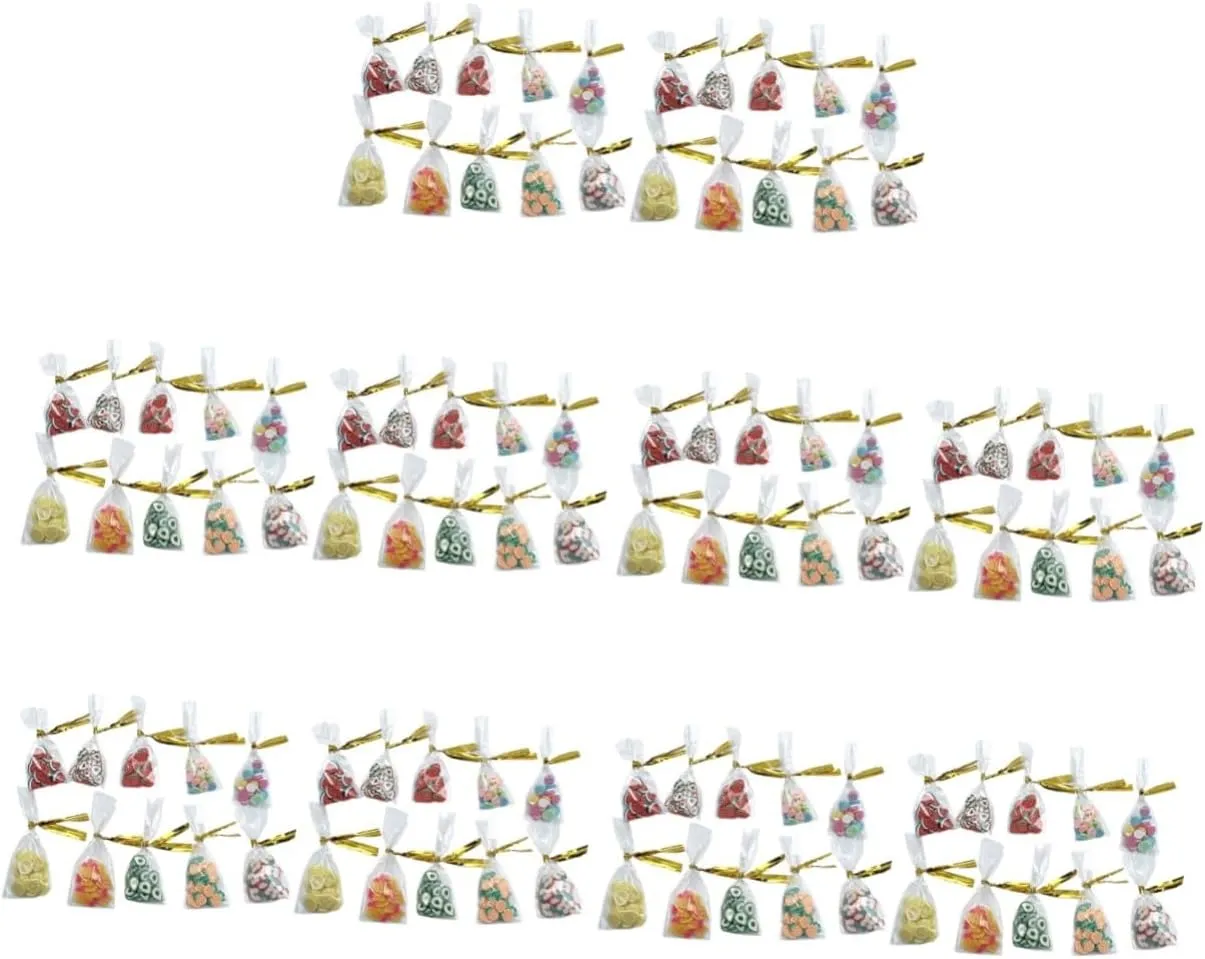 beneficial voyager for Dollhouses Realistic Candy and Fruit Food Props for Creative Playhouse Decoration IMIKEYA 100pcs Miniature Dessert Toy 