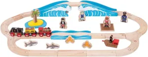 Bigjigs Pirate Train Set