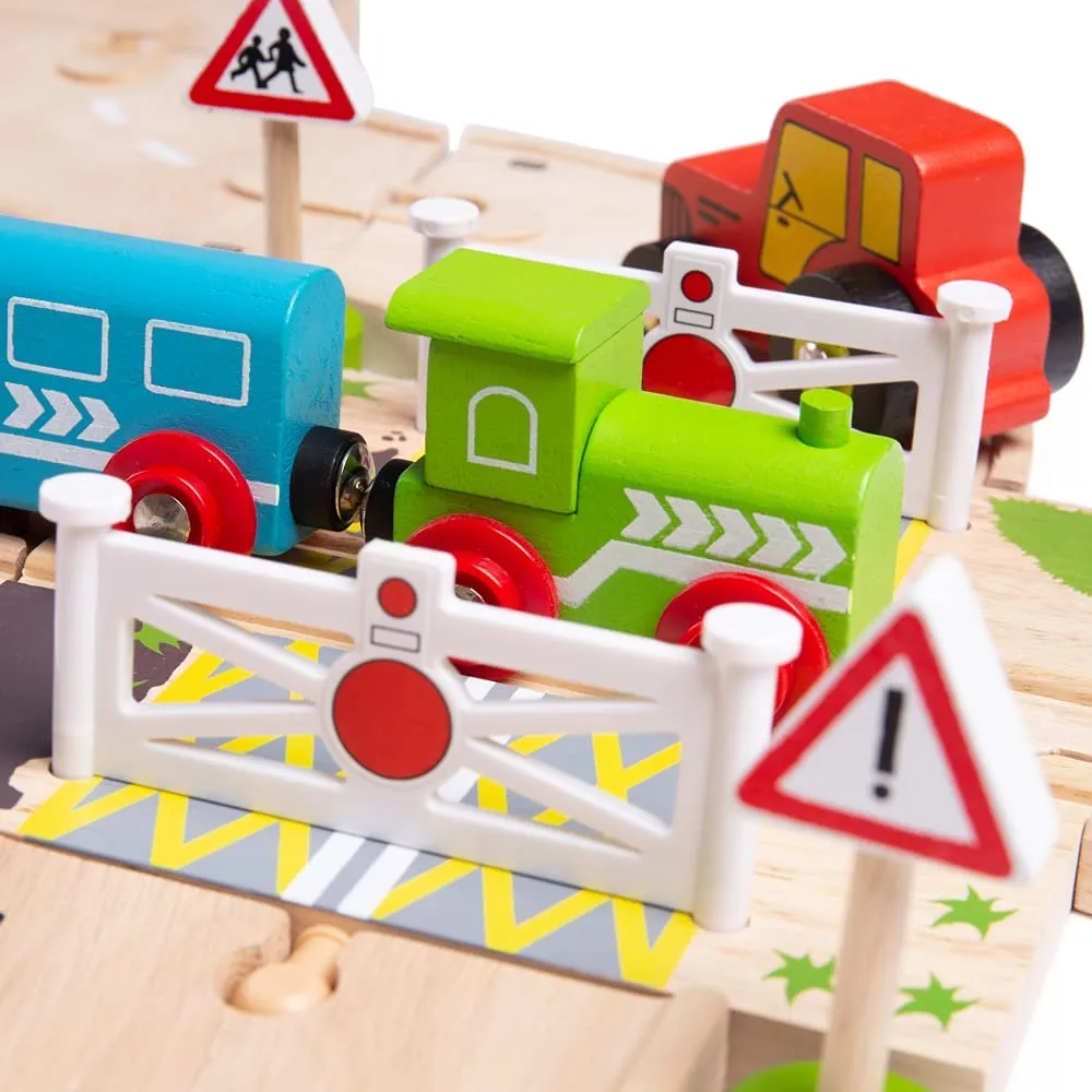 Bigjigs Rural Rail and Road Set