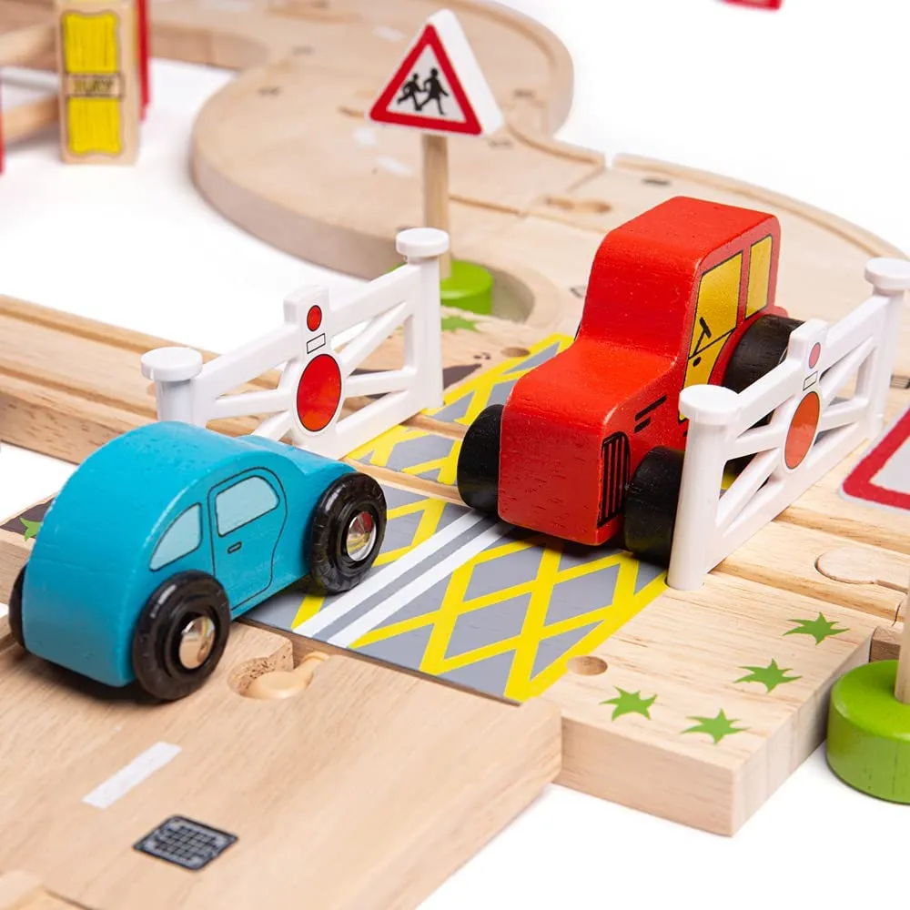 Bigjigs Rural Rail and Road Set