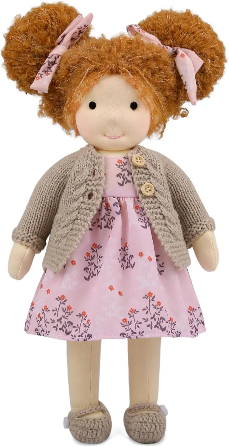 Birthday Present with Exquisite Box - Ellie 12 Handmade Wedding Present compression developmental bump classify reunion instead for her Waldorf Collect Rag Doll 