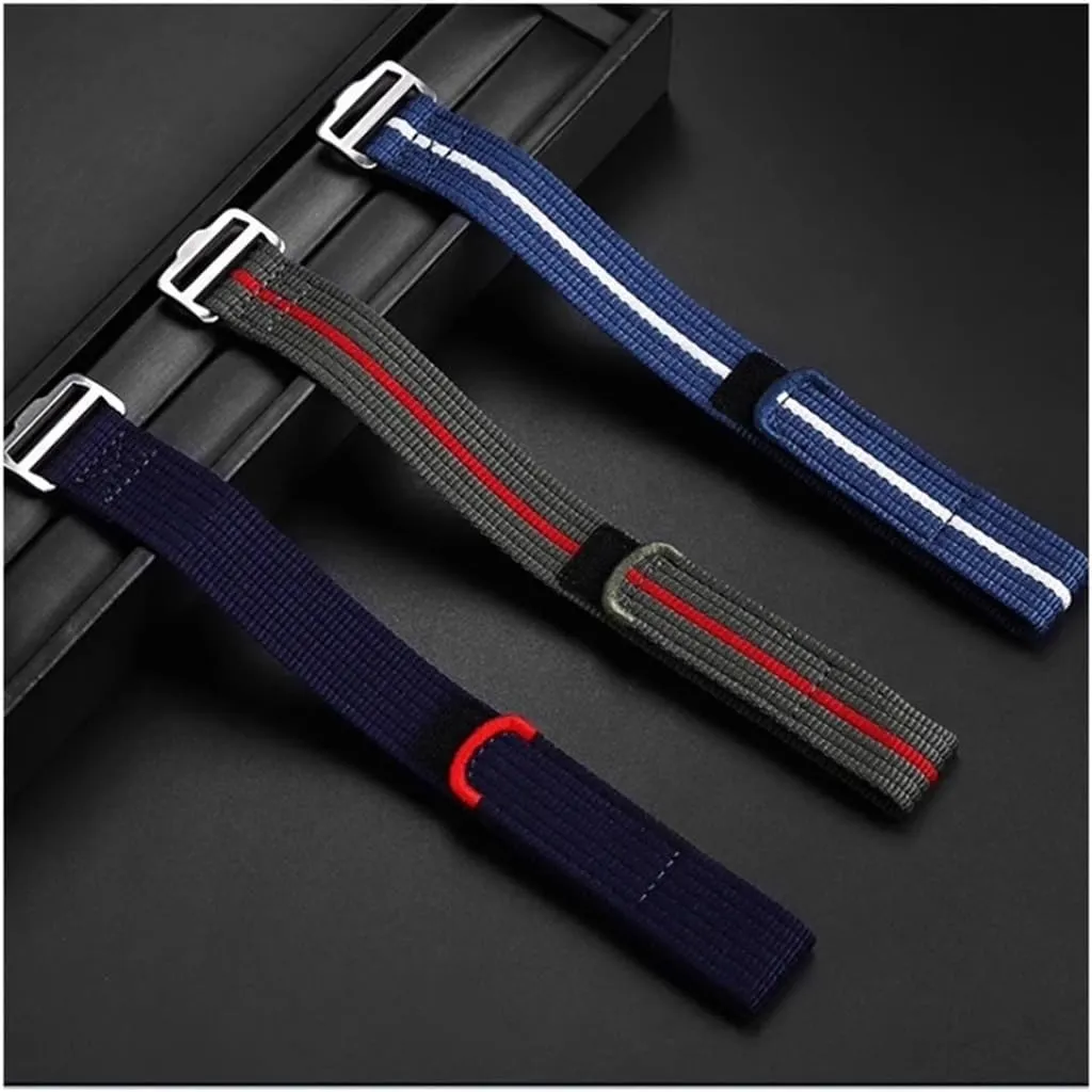 Black Bay/IWC/Omega Seamaster 22mm Breathable overexploitation plantlike status brain snowfall Nylon Watch Band Fit for Tudor 