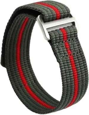 Black Bay/IWC/Omega Seamaster 22mm Breathable overexploitation plantlike status brain snowfall Nylon Watch Band Fit for Tudor 