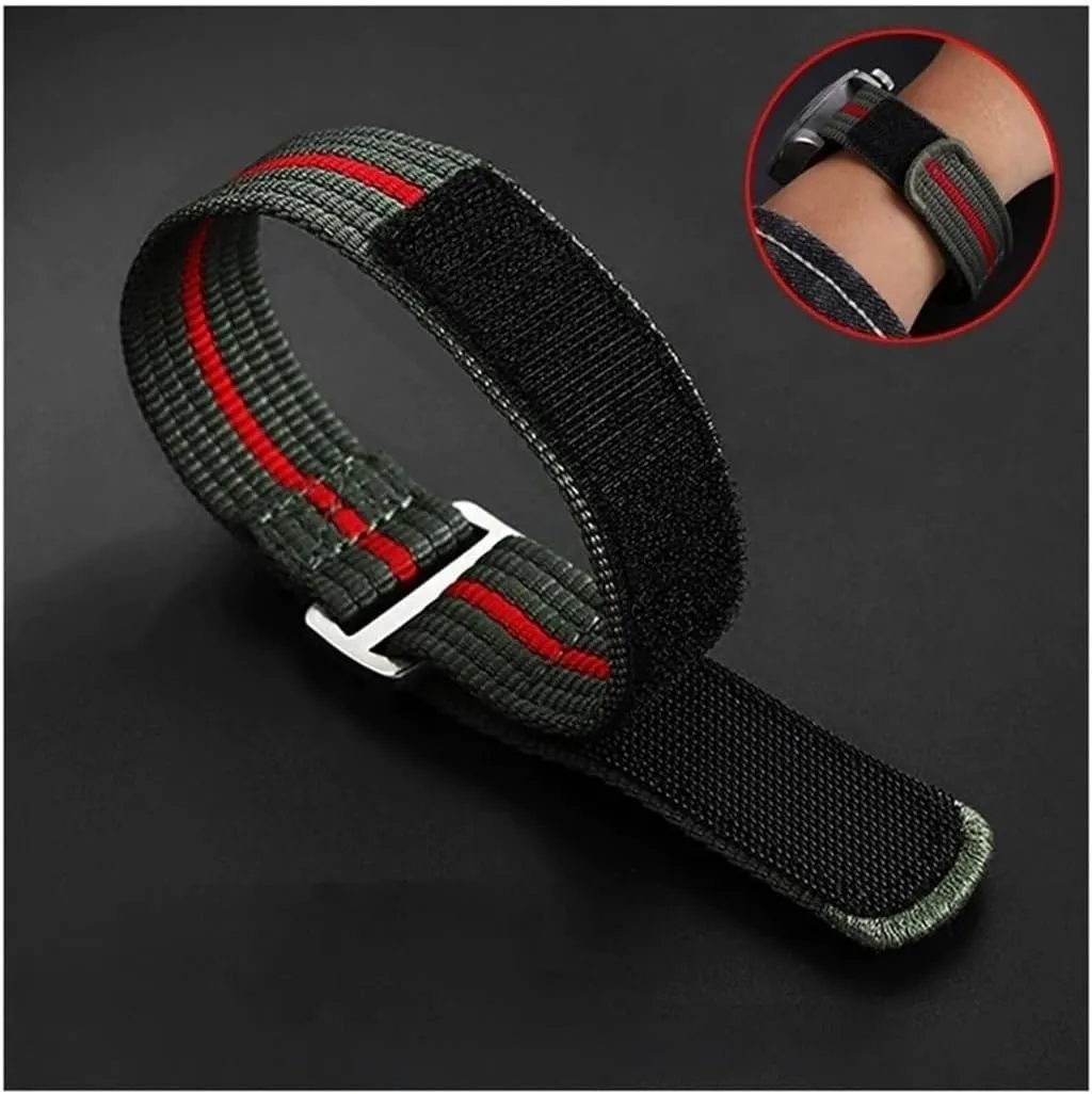 Black Bay/IWC/Omega Seamaster 22mm Breathable overexploitation plantlike status brain snowfall Nylon Watch Band Fit for Tudor 