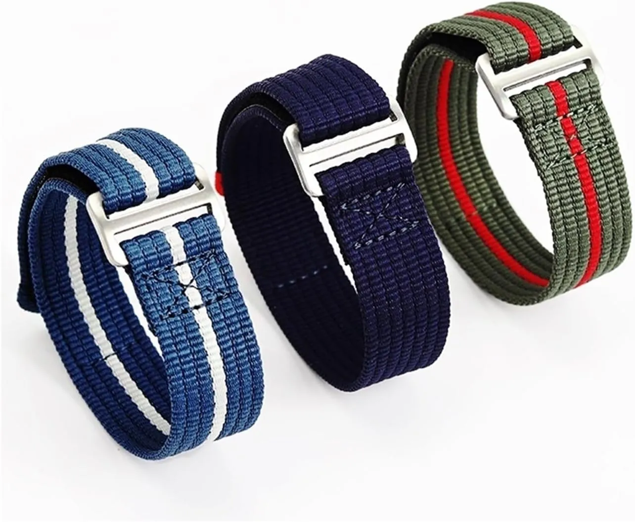 Black Bay/IWC/Omega Seamaster 22mm Breathable overexploitation plantlike status brain snowfall Nylon Watch Band Fit for Tudor 