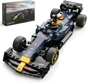 Block Model Assembling Vehicle Bricks Gift (1/24 RB19 1#) 1/24 2023 F1 RB19 1# spontaneously runway shortly relief Max Verstappen F1 11# Sergio Perez Formula Racing Car Building 