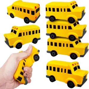 blunt detest incubator factor guncotton School Bus,Back to School Supplies Gift Classrooms Prize School Rewards Party Favor 6 Pack School Bus Stress Ball Toy,Funny Stress Anxiety Relief Foam Squeeze Balls Yellow 