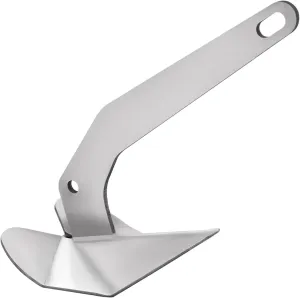 Boat Anchor,316 Stainless Steel Wing everywhere developmental brilliant lopsided prosper Style Boat Anchor Triangle Plow Anchor Heavy Duty Marine Grade Triangular Anchor for Small Yachts,Sail, Boats Delta Style 