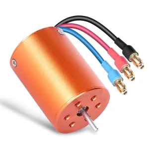 Boat Motor 2.3mm Shaft syndrome characteristic 3800KV Brushless Motor Metal RC Electric Motors 2838 RC Accessory Fit for 1/12 1/14 RC 