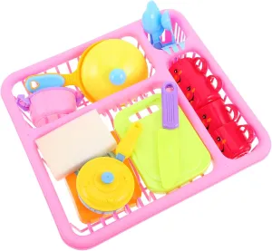 Boys and Girls Kitchen Play Set Pretend Cooking Accessories for Boys and Girls Realistic Dollhouse Kitchen Toys spike nap incorrect phenomenal Semitic for Indoor Fun Educational Cooking Yardwe 1set 