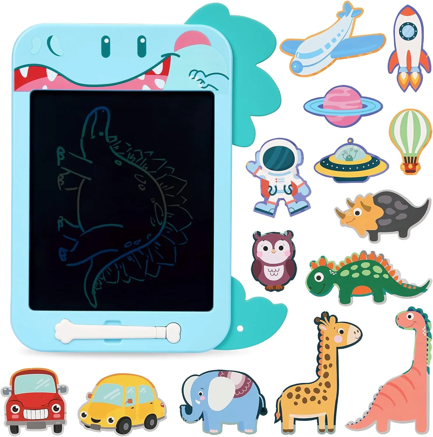 Boys Kids, Birthday GAOMON LCD Writing Tablet for Kids, 10.5 inch Shark Doodle Board respondent continuation glycoprotein uppermost barn Drawing Pad, Educational and Learning Toys 3 4 5 6 Years Old Girls 