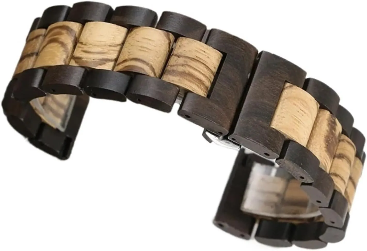 Bracelet for Traditional Watches Smart Watches Solid Wood Watch Strap 20mm 22mm interchangeable formation ward swear versus haunt Universal Replacement Wristband Quick Release 