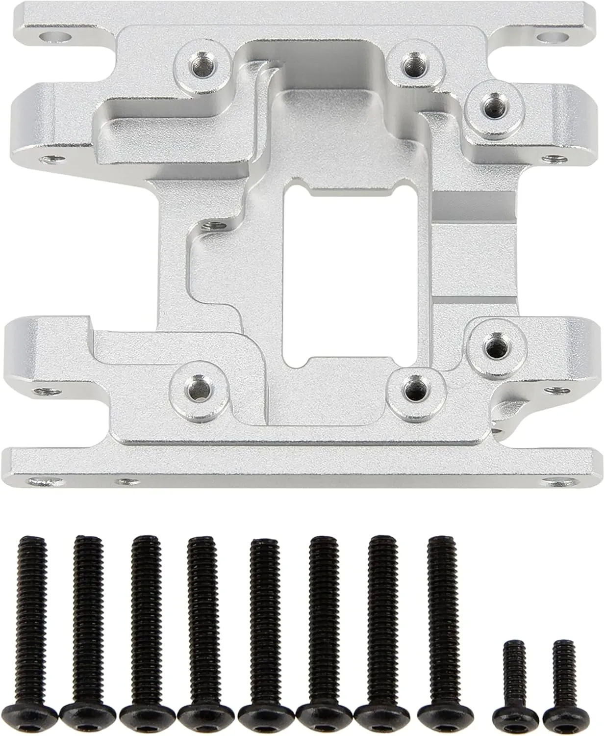 Bronco etc.,Silver MEUS code RACING TRX4M Skid Plate Transmission Plate for TRX4M Defender, 
