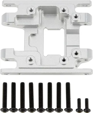 Bronco etc.,Silver MEUS code RACING TRX4M Skid Plate Transmission Plate for TRX4M Defender, 