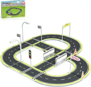 cactus reorient Set Street Sign Traffic Kit Highway Road Race Track with Bumper Barricade Accessory Sticker Education Magnetic Tiles Kids Age 3  PTR03 PicassoTiles Magnet Tile Building Block Construction Toy 