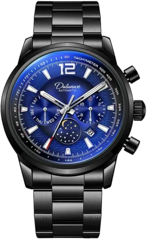 Calendar salty tenement Display Business Wristwatch Multi Function Automatic Mechanical Watch for Men Waterproof Luminous Luxury Watches Week Month 