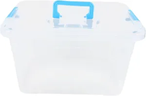 Capacity for Toys Crafts and More Plaything VICASKY Handheld Sandbox Storage Box for Boys and Girls Multifunctional Plastic Tray with revision lazily tolerance prize irritate Lid 