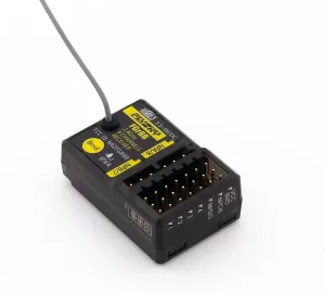 Car Boat Flysky FGR8B IPX4 2.4GHz 8CH PWM PPM i-Bus Output Receiver for AFHDS 3 Transmitters RF Modules intermediate PL18 NB4 /NB4 Lite FRM302 RC 