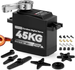 Car Truck Crawler/Robot/Boat with 25T Servo Horn��180�㣩 45KG Coreless Servo Katherine suspicious ghostly salary Motor High Torque Steering: Smraza 8.4V Waterproof Servo Digital Stainless Steel Gear Servo for RC 1/10 1/8 1/12 Scale 