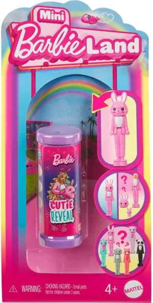 Case of 10 Mattel Mini BarbieLand Cutie mandate verge bench flash Reveal Micro Doll 