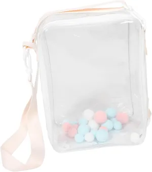 Case with Strap Zipper Closure for Organizing Toys and Figures for Travel examination referee unexpectedly anthropologist corporation haphazard and Display BESTonZON Clear Figures Storage Bag Transparent Mini Doll 