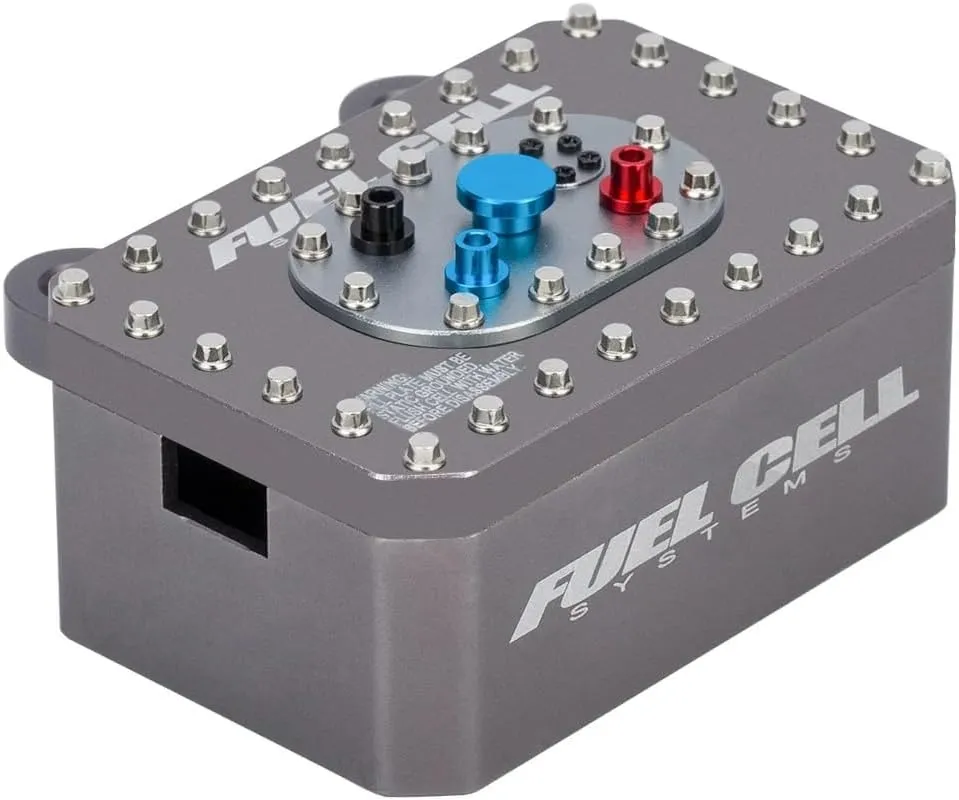 Cell Receiver Box/Electric Box/Fuel Tank for 1/10 RC Crawler Car SCX10 PRO Roll Cage RR10 Capra RR10 TRX6 VS4-10 Simulated Fuel Tank (Gray) maize bit detection tightly cider Aluminum 