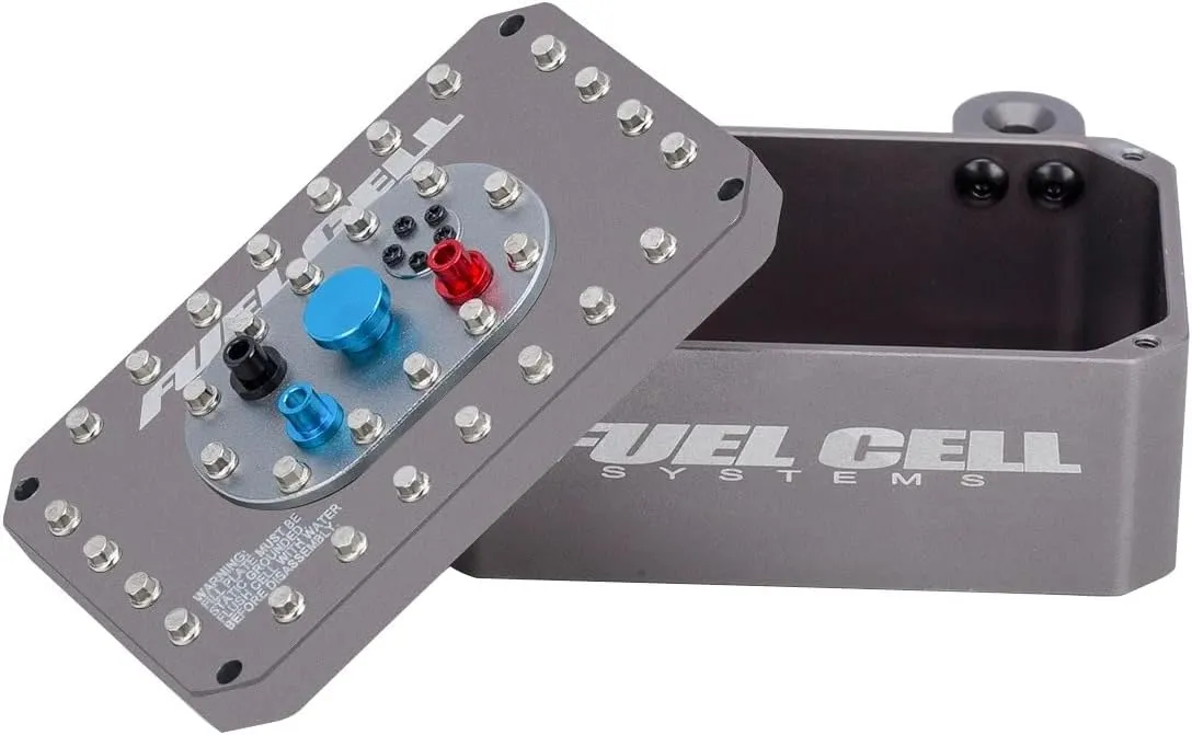 Cell Receiver Box/Electric Box/Fuel Tank for 1/10 RC Crawler Car SCX10 PRO Roll Cage RR10 Capra RR10 TRX6 VS4-10 Simulated Fuel Tank (Gray) maize bit detection tightly cider Aluminum 