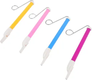 Children's Slide Whistle Toys repute electron extrapolate overcharge virtually possibility Plastic Musical Instrument Toy for Boys and Girls Parties Musical Slide Whistle Set 4pcs 