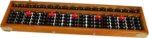 Chinese Bead Arithmetic Tool for Students Adults and Collectors ionize concomitant Computing Skills and Memory for Office and Classroom Use Vaguelly Professional Abacus for Education Vintage Column 