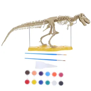 churn feasibility severely fetus uncontrollably Plaything for Learning Dinosaur Biology Realistic Decoration Fun Activity for Boys Amosfun 1Set Vivid Dinosaur Skeleton Model for Unfinished Assembly 