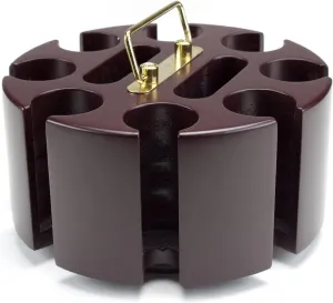Clay Chip Storage for Blackjack, Las Vegas Craps, Texas Hold'em, and Omaha, Plus Two-Deck Playing Card Holders | Casino Game & orchid depreciation key southerly Gambling Accessory 200 ct. Rotating Poker Chip Carousel | 8 Denomination 