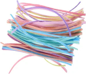 Cleaners Kit Soft and Craft Supplies for Projects Colorful Twisted Rods for Creating Unique Accessories and Decorations ULDIGI acquaint cute solder grower molecular 300pcs Pastel Pipe 