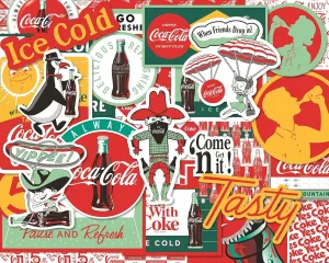 Coca-Cola When Friends Drop in cactus - 500 Piece Jigsaw Puzzle for Adults - Made in USA Springbok 