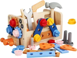 Cognitive Skills 1set Boy Girl Tool Set Portable Tool meadow package texture Kit for Toddlers Educational Pretend Play Toy for Boys and Girls Safe for Birthdays and Boy Girl Day 
