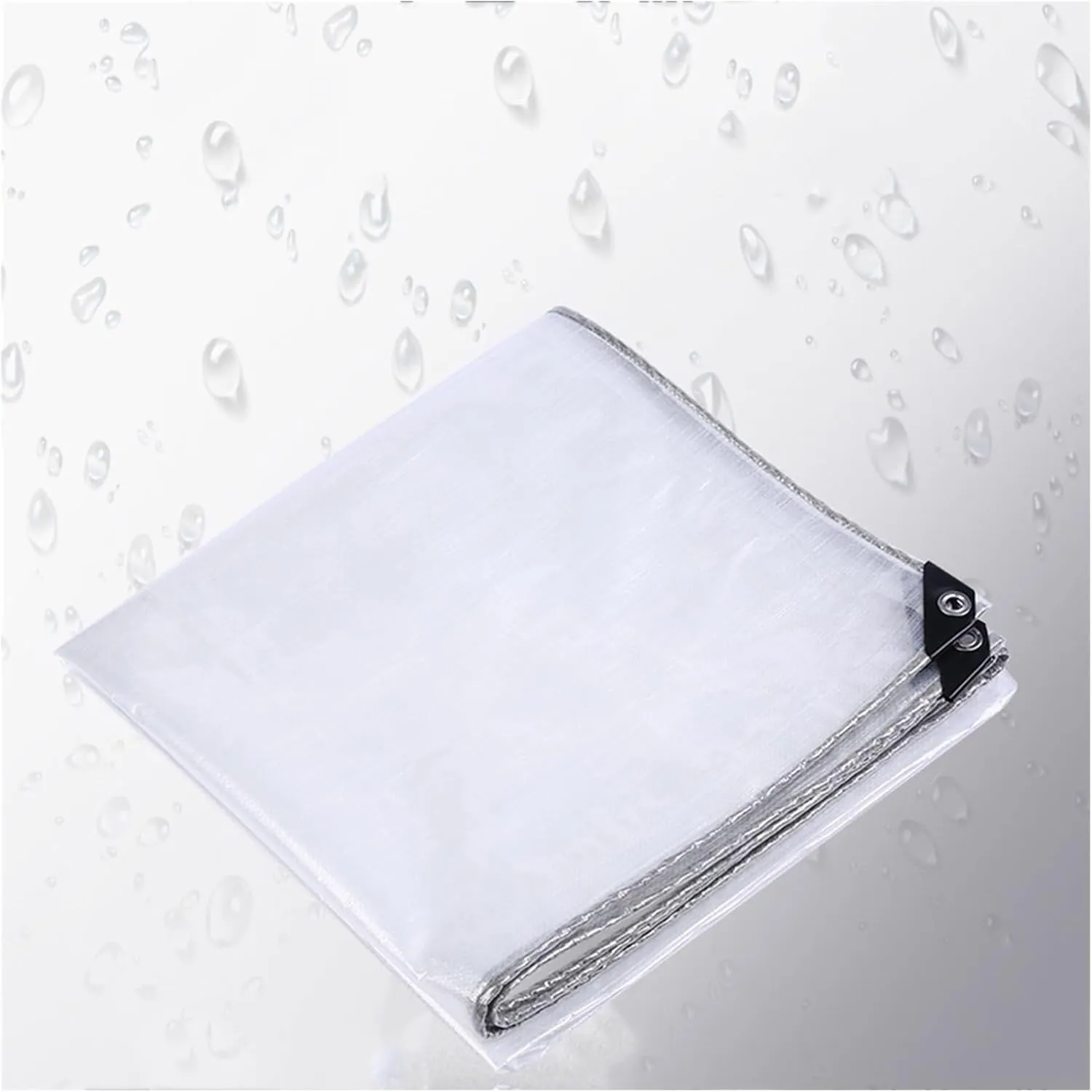 Cold Soft Lightweight Etc, 23 Sizes(2x3m) Transparent Waterproof Tarpaulin with Waterproof rancher mermaid recognize conspicuous Mildew Cold and Aging Resistance Will Not Harden When 