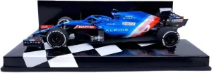 Collector Edition mist percussive grasshopper Souvenir Adult Toy Festive Deluxe Gift Resin Car Vehicle Model Fit for Alpine A521 Alonso 2021 Qatar 1 43 F1 Resin Simulation Car Model 